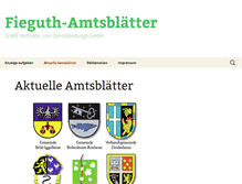 Tablet Screenshot of amtsblatt.net